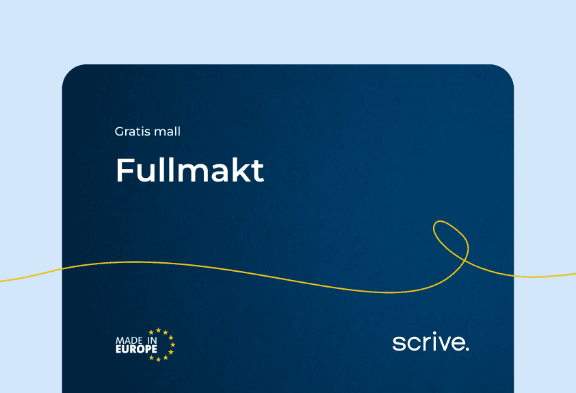 Fullmakt