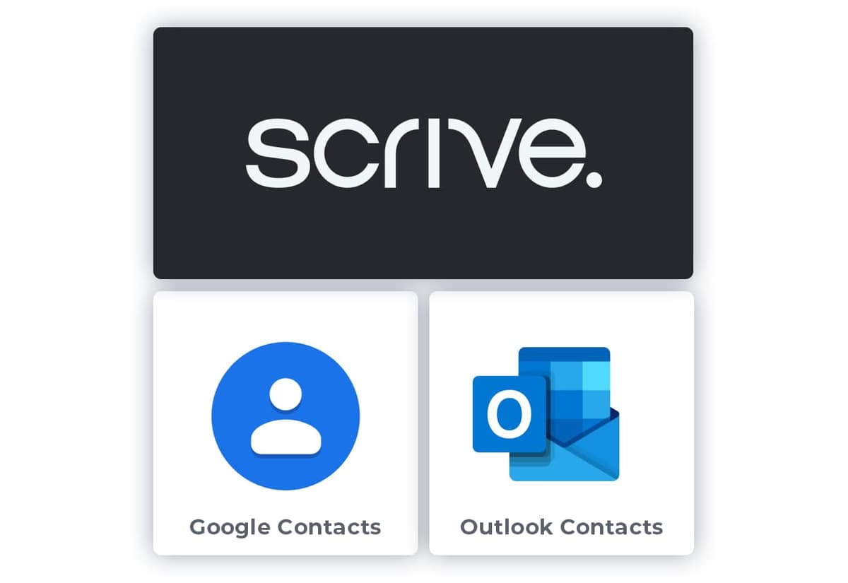 Scrive Use Contact book | Scrive