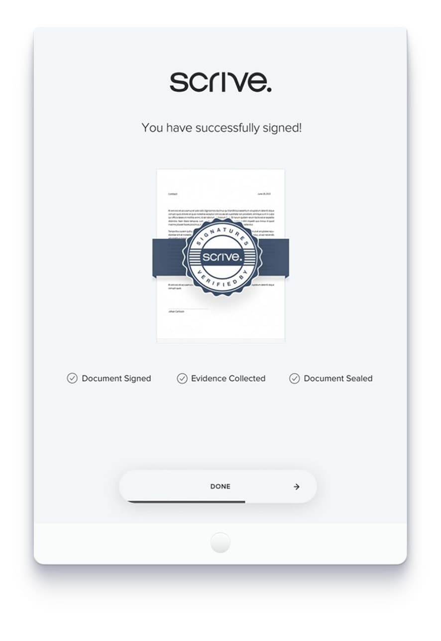 Scrive Esign eSign GO | Scrive